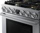Dacor® Transitional 30" Stainless Steel Pro Style Dual Fuel Range-4