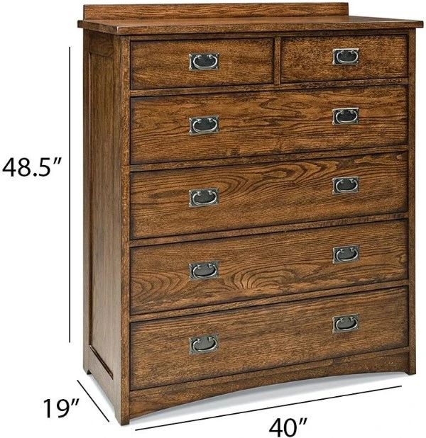 Intercon Oak Park Mission Standard Chest-2