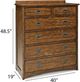 Intercon Oak Park Mission Standard Chest-2