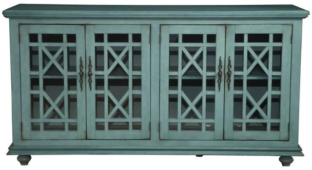 Martin Svensson Elegant Teal Entertainment Console-2