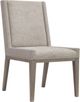 Bernhardt Linea Beige/Cerused Greige Side Chair-0