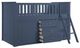 Homelegance® Nora Blue Twin Low Loft Bunk with Bookcase and Dresser-5