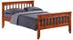 Night & Day Furniture™ Zest Bedroom Sasparilla Cherry Full Panel Bed-0