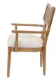 Martin Furniture Quincy Golden Brown/Off-White Arm Chair-1