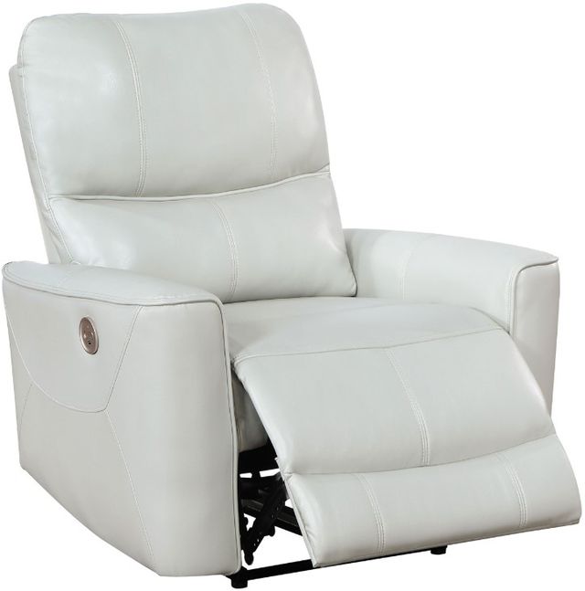 Coaster® Greenfield Ivory Upholstered Power Recliner Chair-1