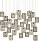 Currey & Company Regatta Cupertino/Silver Multi-Drop Pendant Lighting-0