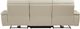 Homelegance® Maroni Taupe Double Power Reclining Sofa with Power Headrests-4