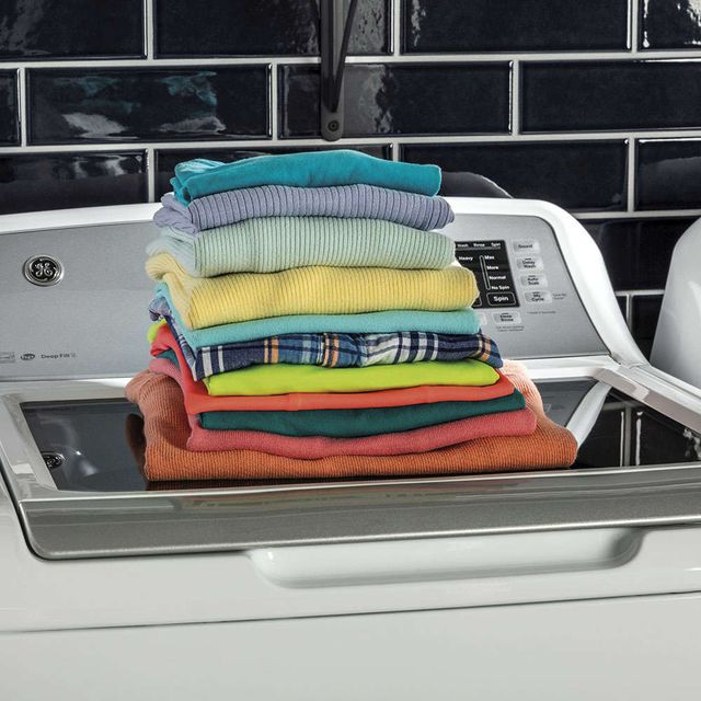 Laveuse à chargement vertical GE® de 4.9 pi³ - Blanc-4