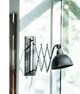 A & B Home Arris Industrial Black Extension Wall Lamp-4