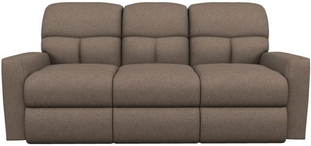 La-Z-Boy® Hawthorn Mocha Power Reclining Sofa with Headrest-1