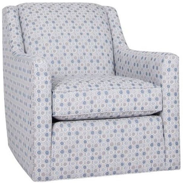 Smith Brothers Customizable 549 Collection Swivel Chair-0
