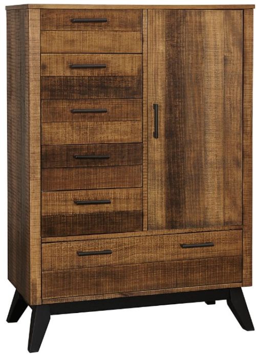 Westwood Design Urban Rustic Brushed Wheat Chifferobe-0