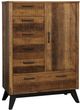 Westwood Design Urban Rustic Brushed Wheat Chifferobe-0