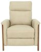BarcaLounger® Lewiston Cashmere Stone Leather Manual Recliner-3