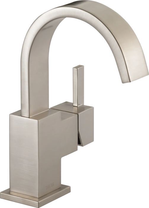 Delta Vero® Stainless Single Handle Bathroom Faucet-0