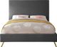 Meridian Furniture Jasmine Grey Queen Bed-0