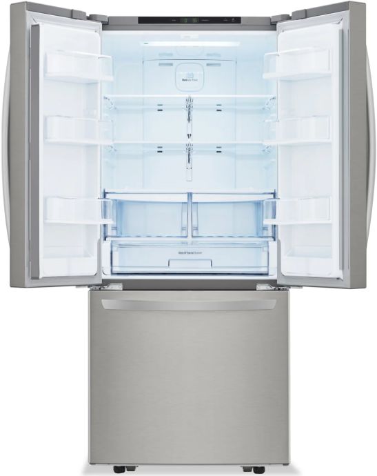 LG 21.8 Cu. Ft. Smudge Resistant Stainless Steel French Door Refrigerator-1