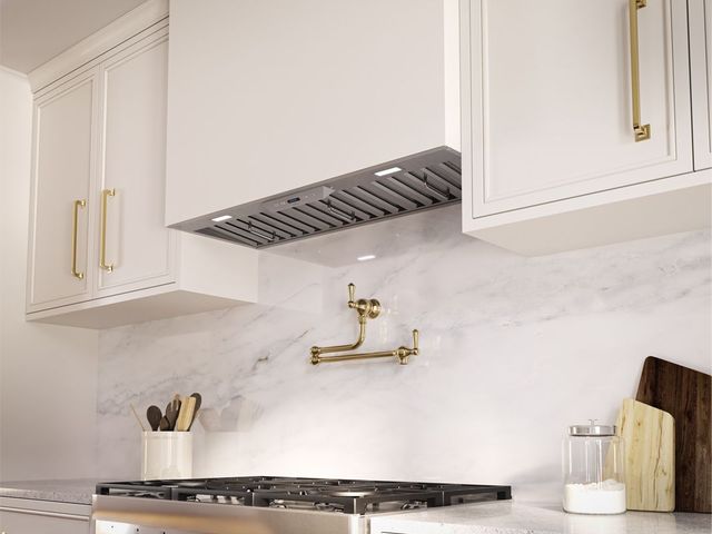 Zephyr Tornado III Pro Collection 40" Stainless Steel Insert Range Hood -1