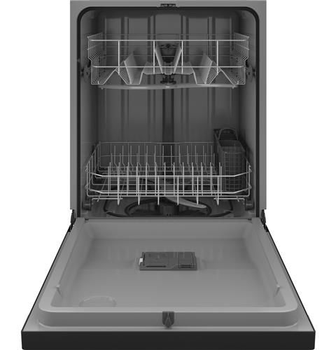 Hotpoint® 24" Black Built In Dishwasher-1