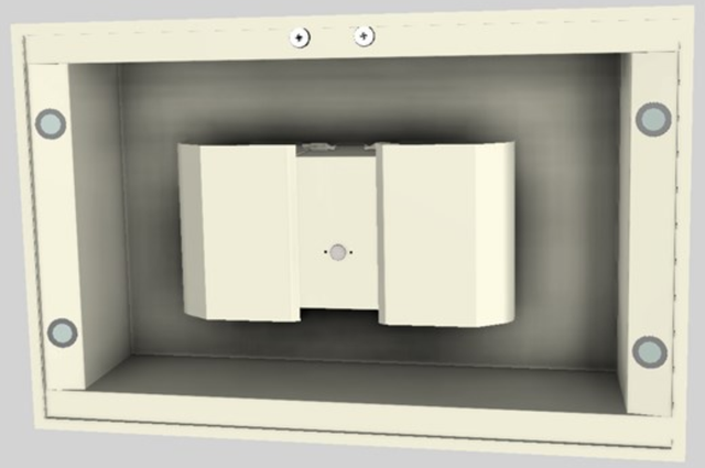 Vent-A-Hood® 42" Biscuit Contemporary Island Range Hood-2