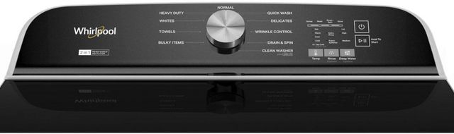 Whirlpool® 5.2 - 5.3 Cu. Ft. 2 in 1 Removable Agitator White Top Load Washer -5