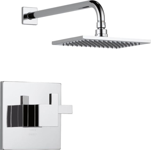 Brizo Siderna® Polished Chrome 8" TempAssure® Thermostatic Shower Only Trim-0
