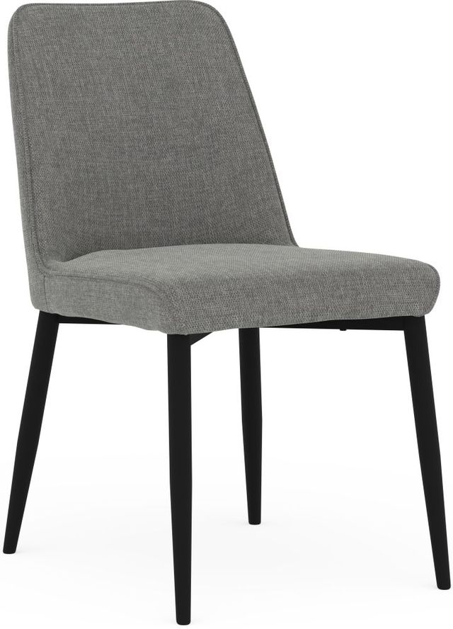 Emerald Home Trista 2-Piece Gray Upholstered Dining Chair Set-3