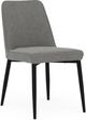 Emerald Home Trista 2-Piece Gray Upholstered Dining Chair Set-3