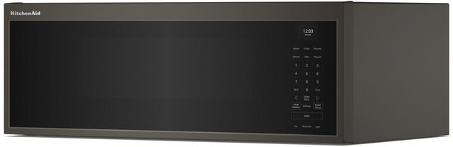 KitchenAid® 1.1 Cu. Ft. Black Ore Over The Range Microwave -5