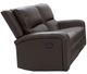 Furniture of America® Vasilios Gray Power Reclining Loveseat-0