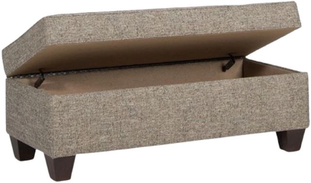 Smith Brothers Customizable 901 Storage Ottoman with Tapered Leg-1