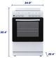 Element® 24" White Freestanding Electric Range-4