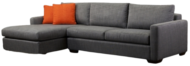 Fornirama 706 2-Piece Gray Sectional Set-0
