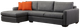 Fornirama 706 2-Piece Gray Sectional Set-0