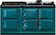 AGA™ Classic R7 160 63" Salcombe Blue Pro Style Dual Fuel Range-0