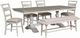 Liberty Furniture Whitney 6-Piece Antique Linen/Weathered Gray Trestle Dining Set-0