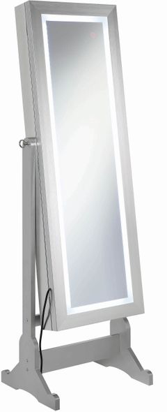 Coaster® Moore Silver Jewelry Mirror