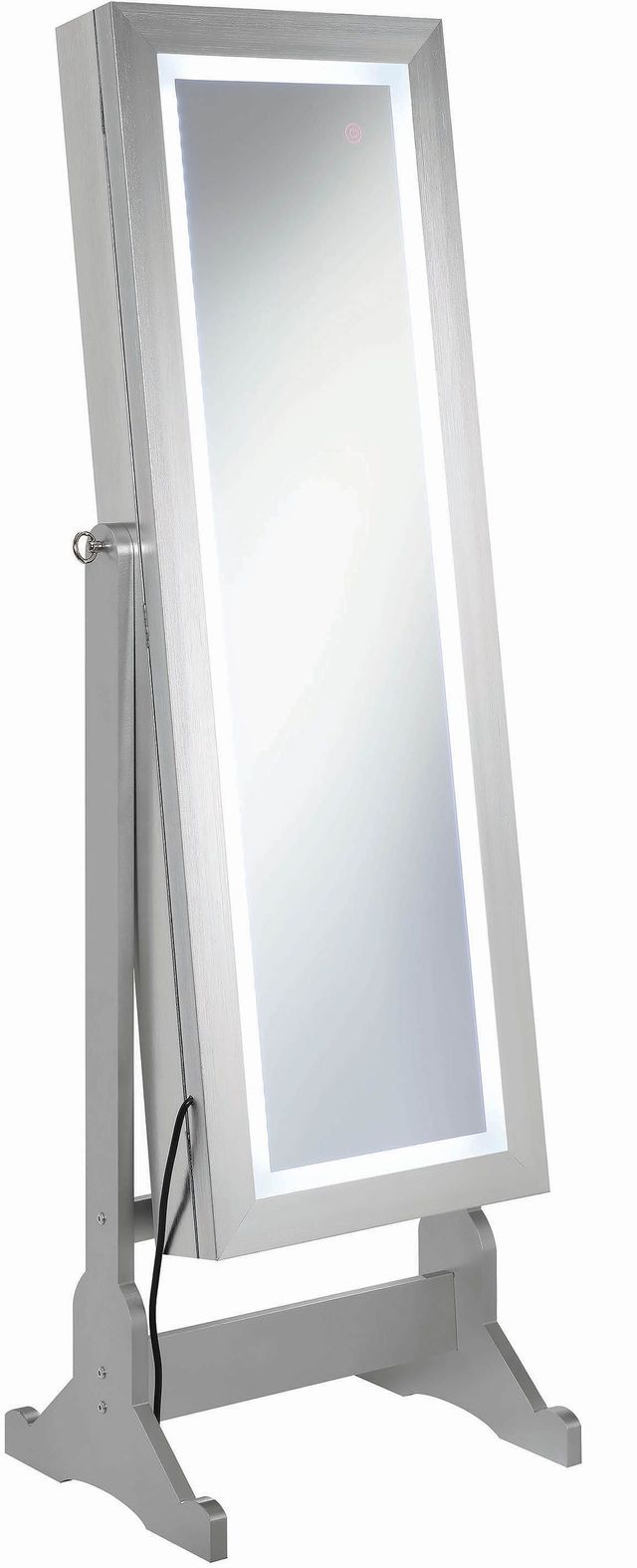Coaster® Moore Silver Jewelry Mirror-0
