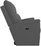 La-Z-Boy® Norton Blue Grey Leather Power Wall Recliner with Headrest and Lumbar-3