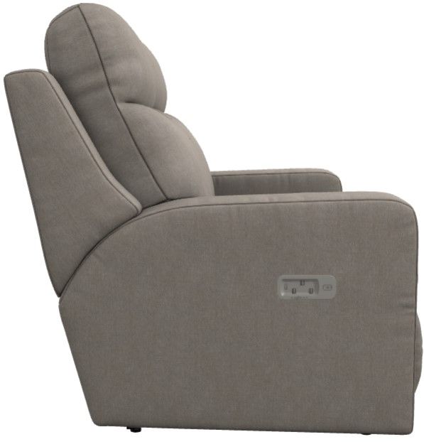 La-Z-Boy® Emmons Ivory Power Reclining Loveseat with Headrest and Lumbar-2
