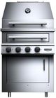Kalamazoo™ Hybrid Fire K500HB 2-Burner Marine-Grade Stainless Steel Built-In Bulk Liquid Propane Grill-0