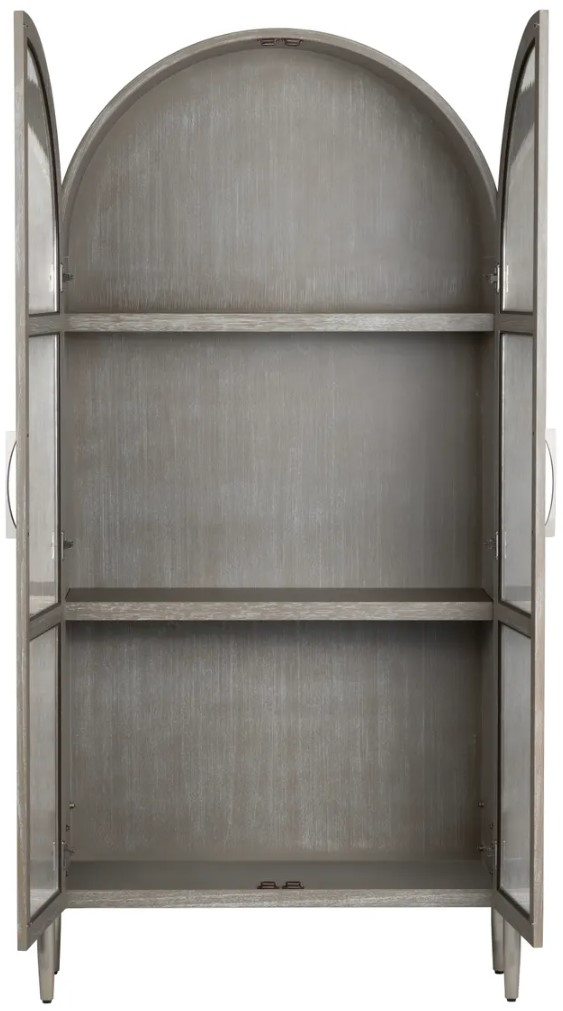 Crestview Collection Finnley 2 Door Curio Cabinet - Thumbnail 2