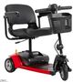 Mega Motion Rascal® Venture Black/Red 3-Wheel Mobility Scooter -0