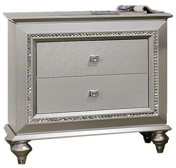 ACME Furniture Kaitlyn Champagne Nightstand-0