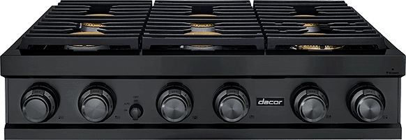 Dacor® Contemporary Style Collection 36" Graphite Stainless Steel Liquid Propane Rangetop-0