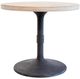 Nest Home Collections Sadie White Wash Counter Table with Iron Base-0