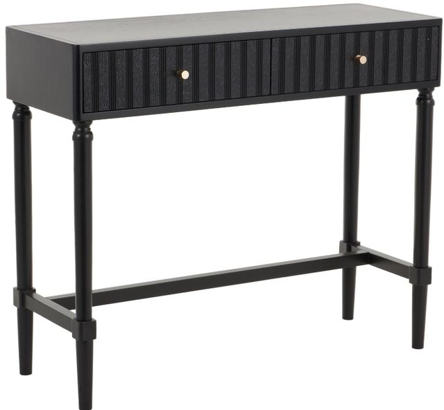 Deco Marche Black Console Table-0