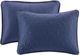 Olliix by Madison Park Navy Queen Quebec Reversible Bedspread Set-1