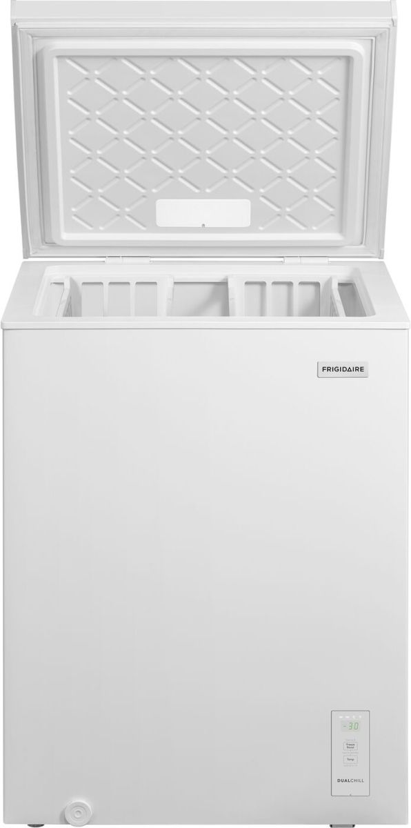Frigidaire® 24" 5 Cu. Ft. White Garage Ready Chest Freezer-4