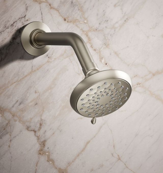 KOHLER® Awaken® B90 Vibrant Brushed Nickel 2.5 GPM 3-Function Showerhead-1